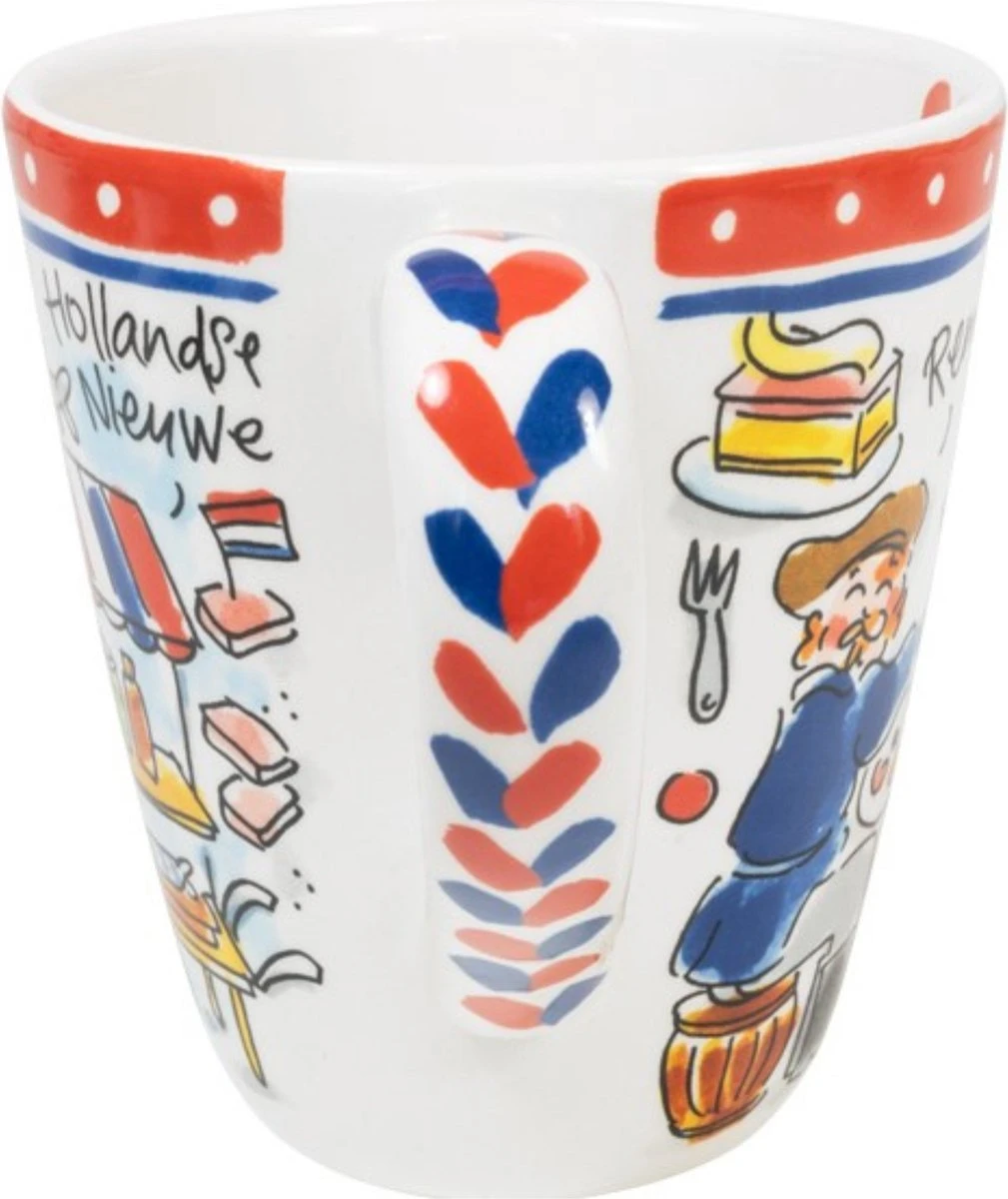 Mok XL - Grote Mok - 350 Ml - XL Mok - Grote Beker - Hollandse Cadeautjes - Holland Souvenir - Typisch Nederlands 4 Mok XL - Grote Mok - 350 Ml - XL Mok - Grote Beker - Hollandse Cadeautjes - Holland Souvenir - Typisch Nederlands - Afbeelding 2