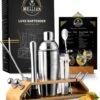 Mellian - Cocktail Set - 15-delige Cocktail Shaker Set - Inclusief Bamboe Standaard & Menukaart 1 Mellian - Cocktail Set - 15-delige Cocktail Shaker Set - Inclusief Bamboe Standaard & Menukaart -Skimask 1013x1200 2