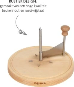 Boska Kaaskruller Amigo - Tete De Moine Kaaskruller - Tete De Moine - Chocoladekruller - 222 X 222 X 143 Mm - Keukengerei - Keuken Accessoires - 10 Jaar Garantie -Skimask 1021x1200 1