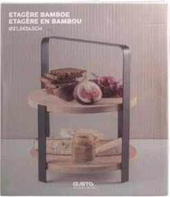 Gusta - Etagere - Serveertoren - 2 Laags - ø21,5x26,5cm 7 Gusta - Etagere - Serveertoren - 2 Laags - ø21,5x26,5cm -Skimask 1040x1200 5