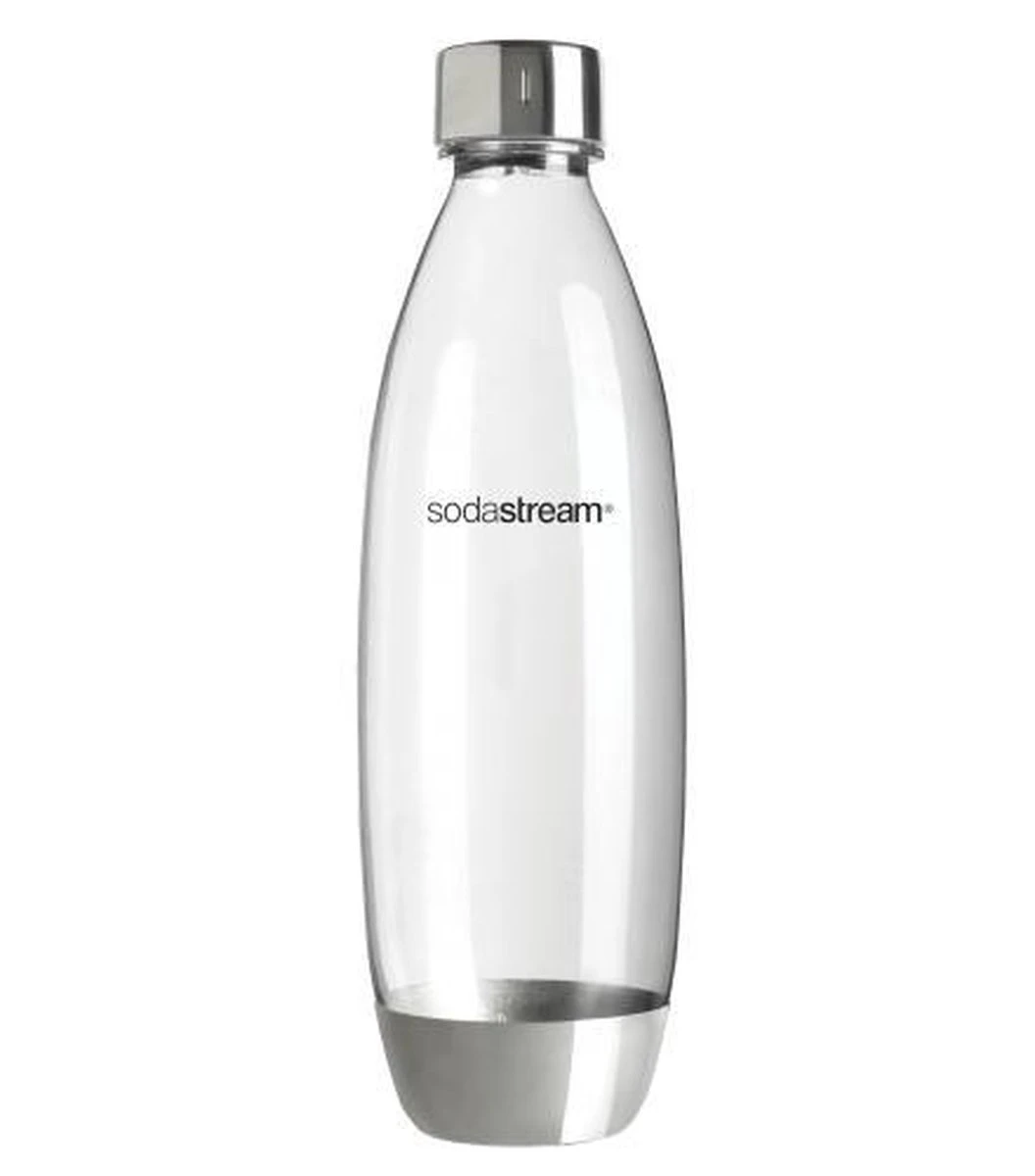 SodaStream - Herbruikbare Fles Metaal - 1 Liter 4 SodaStream - Herbruikbare Fles Metaal - 1 Liter - Afbeelding 2
