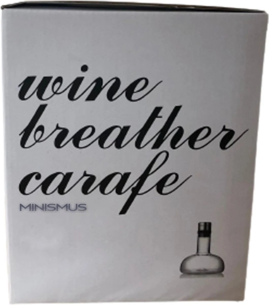 Minismus Decanteerkaraf 1200ml - Luxe Karaf - Wijnkaraf 9 Minismus Decanteerkaraf 1200ml - Luxe Karaf - Wijnkaraf - Afbeelding 7