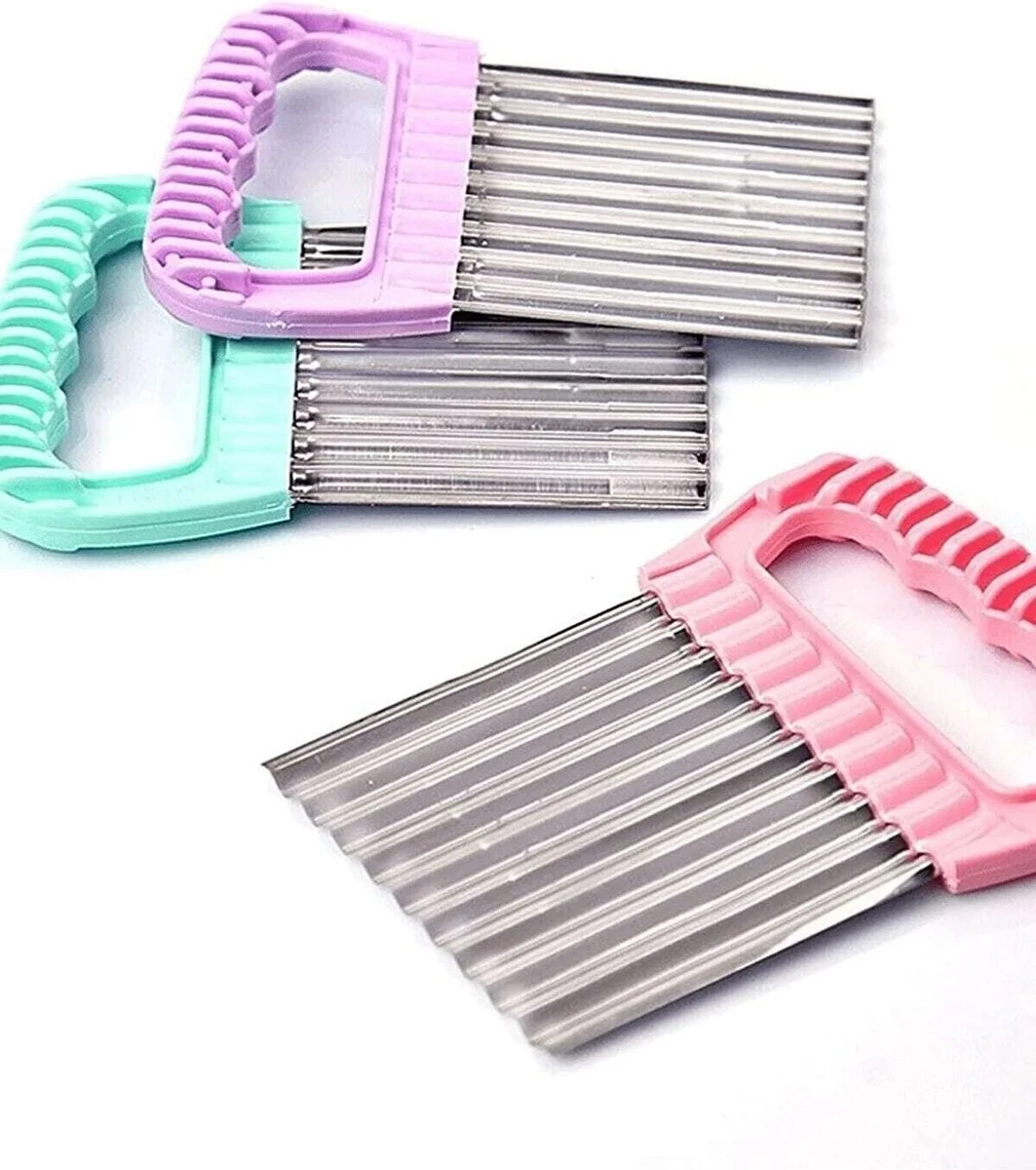 Aardappelsnijmes Van Roestvrij Staal 3 Aardappelsnijmes Van Roestvrij Staal