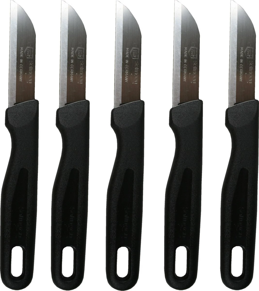 Solingen Schilmesje - RVS - Zwart - 5 Stuks - Exclusief Blade Covers