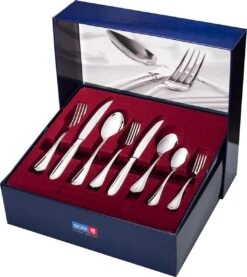 Sola Bestekset Symphony - Klassiek - 6 Persoons - 50 Delig - Zilverwit Edelstaal 18/10 - RVS - Zilver -Skimask 1070x1200 2