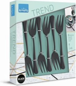 Amefa Taartvorkjes - 6 Stuks - Zwart 9 Amefa Taartvorkjes - 6 Stuks - Zwart -Skimask 1071x1200 4