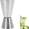 Westmark Maatbeker/Barmaatje, Jigger Voor Cocktails - 2 Maateenheden: 2/4 Cl - RVS