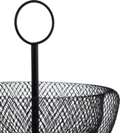 Orange85 Fruitschaal - Zwart - Etagere - Fruitmand - 2 Lagen - Metaal -Skimask 1091x1200 10