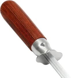 Blade Masters Messenslijper - Authentieke Houten Slijpstaaf - Diamant - 30cm Lengte -Skimask 1095x1200