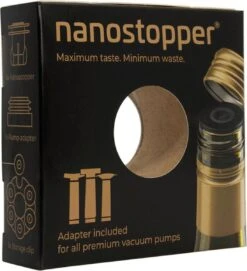 Nanostopper - Vacuümset Voor (wijn)flessen + MET Vacuümpomp - Wijnstopper Vacuüm - Vacuüm -Skimask 1095x1200 4