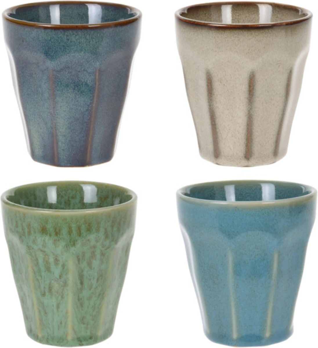 Orange85 Cappuccino Mokken - 4 Stuks - 250 Ml - Porselein - Hittebestendig - Keuken - Accessoires - Cappuccino Glazen - Cappuccino Kopjes - Latte Macchiato Glazen 3 Orange85 Cappuccino Mokken - 4 Stuks - 250 Ml - Porselein - Hittebestendig - Keuken - Accessoires - Cappuccino Glazen - Cappuccino Kopjes - Latte Macchiato Glazen