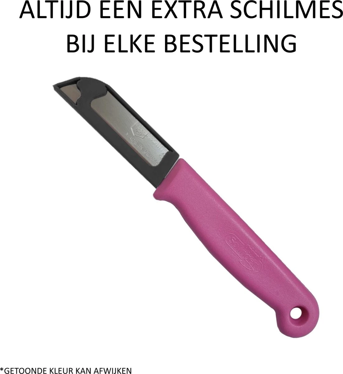 Solingen Kartelmes - Tomatenmes Met Kartel - RVS - 18,5 Cm Met "Blade Cover" - Zwart 6 Solingen Kartelmes - Tomatenmes Met Kartel - RVS - 18,5 Cm Met "Blade Cover" - Zwart - Afbeelding 4