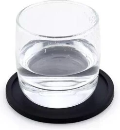 Eldur Onderzetters Met Houder Zwart (4 Stuks) - Onderzetter Glazen - Onderzetters Siliconen - Onderzettersset - Hittebestendig - Zwart - Set Van 4 -Skimask 1105x1200 9