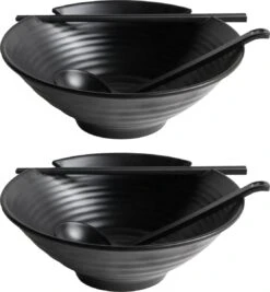 Gadgy Noodle Kom Set - 2 Kommen, 2 Paar Eetstokjes En 2 Lepels - Noodle Bowl - Japans Servies -Skimask 1111x1200 5