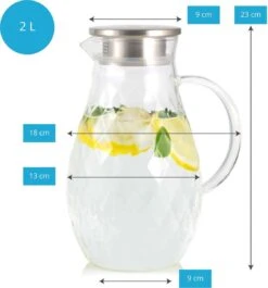 JCPKitchen Waterkan Met Filter - 2L - Glas 15 JCPKitchen Waterkan Met Filter - 2L - Glas -Skimask 1118x1200 3