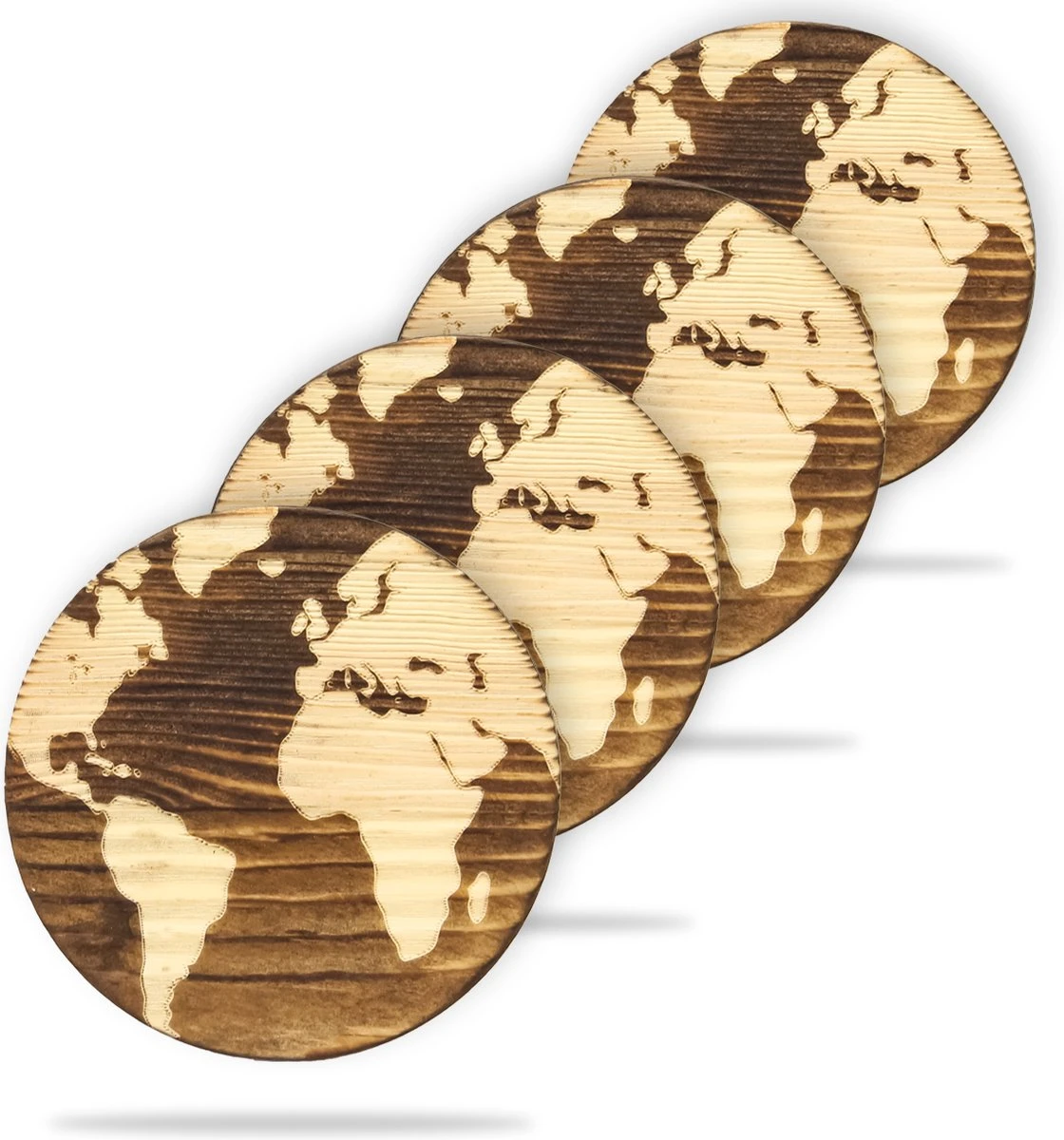 Whisiskey Wereldkaart Onderzetters - Whisky Onderzetter - Onderzetters Voor Glazen - Coasters - Onderzetters Design - Whiskey Glazen - Cadeau Voor Man & Vrouw - Cadeau Voor Mannen En Vrouwen 4 Whisiskey Wereldkaart Onderzetters - Whisky Onderzetter - Onderzetters Voor Glazen - Coasters - Onderzetters Design - Whiskey Glazen - Cadeau Voor Man & Vrouw - Cadeau Voor Mannen En Vrouwen - Afbeelding 2