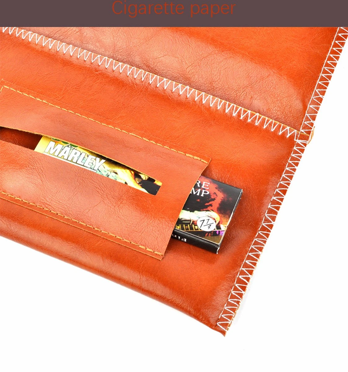 Merkloos Shag Etui - Tabak Hoesje Met Ritsen - Shagetui - Tabacco Pouch - Zwart 7 Merkloos Shag Etui - Tabak Hoesje Met Ritsen - Shagetui - Tabacco Pouch - Zwart - Afbeelding 5