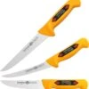 Eikaso Solingen Professionele Messenset - Slagersmes - Universeelmes - Uitbeenmes - Geel - RVS - 3 Delig -Skimask 1131x1200