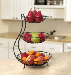 Fruitschaal - Etagere 3 Laags – Fruitmand Metaal - Schaal Decoratie - Voor Fruit / Groente / Snacks / Brood – RVS - 48 X 33 X 33 Cm 12 Fruitschaal - Etagere 3 Laags – Fruitmand Metaal - Schaal Decoratie - Voor Fruit / Groente / Snacks / Brood – RVS - 48 X 33 X 33 Cm -Skimask 1134x1200 11