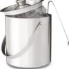 Relaxdays - Ijsemmer Met Tang En Deksel 2 Liter - Ijsblokjesemmer Zilver - RVS 2 Relaxdays - Ijsemmer Met Tang En Deksel 2 Liter - Ijsblokjesemmer Zilver - RVS -Skimask 1135x1200 5