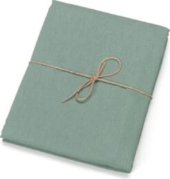 Merkloos Tafellaken-Tafelzeil - Dordogne Rond 160cm Poly/katoen Groen -Skimask 1141x1200 7