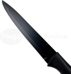 Merkloos MDO Luxe Messenset - 5-delig - Santoku-mes - Broodmes - Vleesmes - Schilmes - RVS - Antikleeflaag - Zwart -Skimask 1148x1200 2