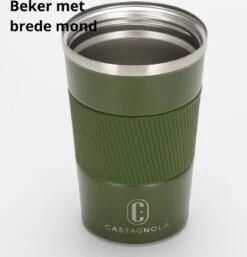 Castagnola Design RVS Koffiebeker To Go - Groen - 380ml - Thermosbeker - Theebeker 18 Castagnola Design RVS Koffiebeker To Go - Groen - 380ml - Thermosbeker - Theebeker -Skimask 1154x1200 4