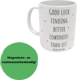 Merkloos Afscheidsmok | Afscheid Collega | Koffiemok | Mok 300 Ml | Mok | Keramische Mok -Skimask 1155x1200 4