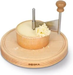 Boska Kaaskruller Amigo - Tete De Moine Kaaskruller - Tete De Moine - Chocoladekruller - 222 X 222 X 143 Mm - Keukengerei - Keuken Accessoires - 10 Jaar Garantie -Skimask 1160x1200