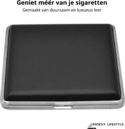 Sigarettendoosje – Premium - Zwart - 20 Sigaretten - Sigarettenhouder – Sigaretten Box – Sigaretten Opbergdoosje -Skimask 1170x1200 7