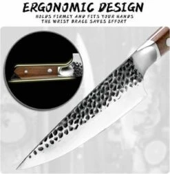 Koks Mes - Slagersmes - Handmade - Chef Knife - BBQ - Mes - Mannen - Koken - Carbon Staal - Stoer - Handgemaakt - Koksmes - CADEAU TIP! 25 Koks Mes - Slagersmes - Handmade - Chef Knife - BBQ - Mes - Mannen - Koken - Carbon Staal - Stoer - Handgemaakt - Koksmes - CADEAU TIP! -Skimask 1171x1200