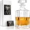 GDLF® Kristal Whiskey Karaf Superior - Whiskey Set - Decanteer Karaf - Made In Europa - Peaky Blinders - Kristallen Karaf Voor Whiskey, Gin, Wodka, Likeur, Wijn & Rum - 800 ML - Kado Man - Cadeau Voor Man & Vrouw -Skimask 1171x1200 6