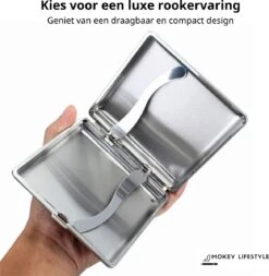 Sigarettendoosje – Premium - Zwart - 20 Sigaretten - Sigarettenhouder – Sigaretten Box – Sigaretten Opbergdoosje -Skimask 1171x1200 8