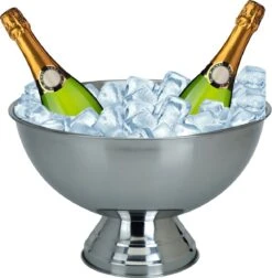 Excellent Houseware Champagnekoeler/schaal Op Voet - RVS - 39 X 24 Cm 10 Excellent Houseware Champagnekoeler/schaal Op Voet - RVS - 39 X 24 Cm -Skimask 1174x1200 6
