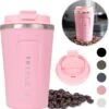 Triple J® Koffiebeker To Go - Thermosbeker - BPA & Lekvrij - 380ml - Roze 1 Triple J® Koffiebeker To Go - Thermosbeker - BPA & Lekvrij - 380ml - Roze -Skimask 1176x1200 6