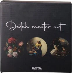 Gusta Hollandse Meesters - Gebaksbordje - ø15cm - Set 3 Stuks -Skimask 1179x1200 11