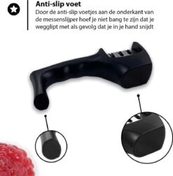 Prenefits Messenslijper - Zwart - 3 Standen - Professionele Messen Slijper - Antislip - Knife Sharpener 14 Prenefits Messenslijper - Zwart - 3 Standen - Professionele Messen Slijper - Antislip - Knife Sharpener -Skimask 1182x1200 3