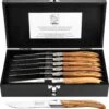 Laguiole Style De Vie Steakmessen Luxury Line - 6-delig - Olijfhout -Skimask 1182x1200 6