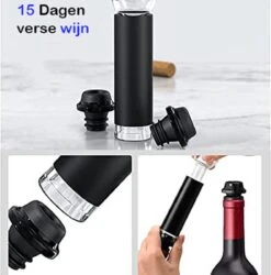 Luxe Elektrische Kurkentrekker Set - Elektrische Kurkentrekker Wijn - Elektrische Wijnopener - Wijnset - Wijn Accessoires - Kurkentrekker - Elektrische Kurkentrekker Set - Elektrische Kurkentrekker Oplaadbaar -Skimask 1185x1200 6