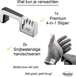 Messenslijper – Doortrekslijper Set - Messen En Scharen Slijpen - Scharenslijper - 4-in-1 – INCLUSIEF 2x Snijbestendige Handschoen - Qwality 17 Messenslijper – Doortrekslijper Set - Messen En Scharen Slijpen - Scharenslijper - 4-in-1 – INCLUSIEF 2x Snijbestendige Handschoen - Qwality -Skimask 1190x1200