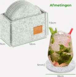 Soothe Onderzetters Voor Glazen - Vilt 10 Stuks – Lichtgrijs – Onderzetters Met Houder – Handgemaakt - Hittebestendig, Absorberend En Duurzaam 16 Soothe Onderzetters Voor Glazen - Vilt 10 Stuks – Lichtgrijs – Onderzetters Met Houder – Handgemaakt - Hittebestendig, Absorberend En Duurzaam -Skimask 1191x1200 22