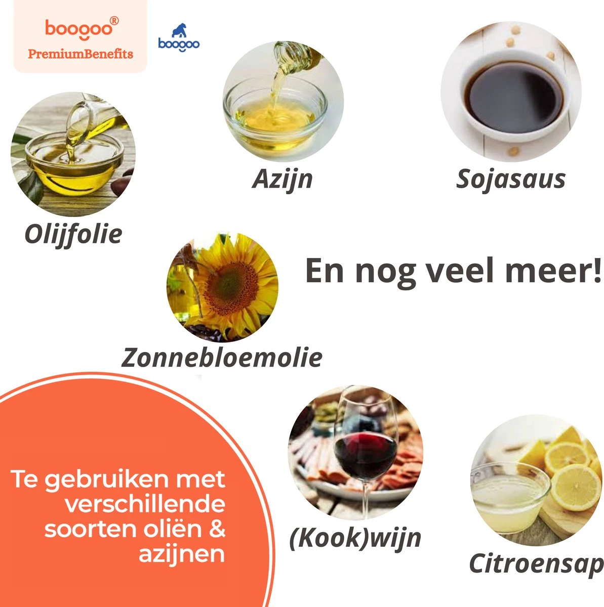 BooGoo® - Olijfolie Sprayer Deluxe - Olijfolie Fles Verstuiver Voor Keuken - Cooking Spray - Oliespray - Bbq Accesoires - Oliefles - Bakspray 6 BooGoo® - Olijfolie Sprayer Deluxe - Olijfolie Fles Verstuiver Voor Keuken - Cooking Spray - Oliespray - Bbq Accesoires - Oliefles - Bakspray - Afbeelding 4