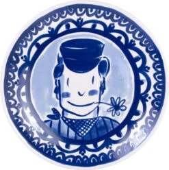 Blond Amsterdam Delfts Blond Dinerbord - � 26 Cm - Jongen - Blauw