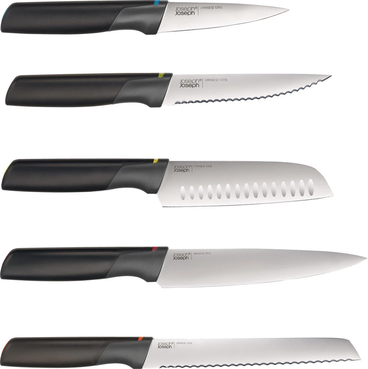 Joseph Joseph - Elevate Messen Carrousel - Set Van 5 Stuks 4 Joseph Joseph - Elevate Messen Carrousel - Set Van 5 Stuks - Afbeelding 2