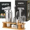 UNBOX Cocktail Set - Cocktail Shaker - Cocktail Shaker Set - Cocktailset Met Bamboe Standaard - Inclusief Nederlands Receptenboekje 2 UNBOX Cocktail Set - Cocktail Shaker - Cocktail Shaker Set - Cocktailset Met Bamboe Standaard - Inclusief Nederlands Receptenboekje -Skimask 1198x1200 18