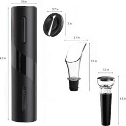 Merkloos Elektrische Kurkentrekker - Wijnopener - Luxe Set - Wijn Opener Accessoires - Kurkentrekker - Flessenopener - Wijnstopper - Foliesnijder - Complete Set 18 Merkloos Elektrische Kurkentrekker - Wijnopener - Luxe Set - Wijn Opener Accessoires - Kurkentrekker - Flessenopener - Wijnstopper - Foliesnijder - Complete Set -Skimask 1198x1200 21