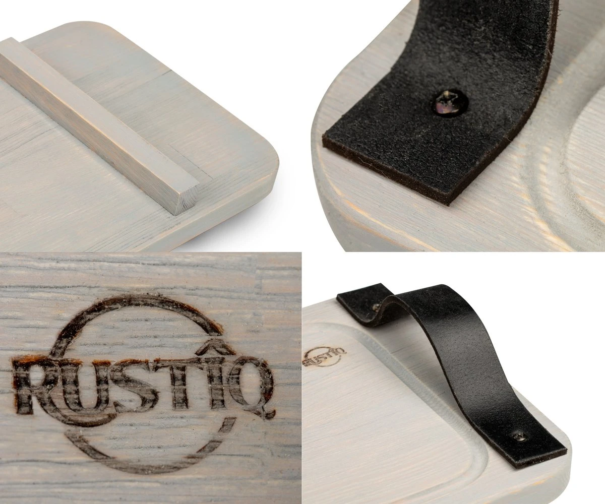 Rustiq Houten Serveerplank – Borrelplank Voor Tapas – Tapasplank – Groot – 70CM Lang – XXL 10 Rustiq Houten Serveerplank – Borrelplank Voor Tapas – Tapasplank – Groot – 70CM Lang – XXL - Afbeelding 8