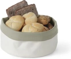 Broodzak Rond Grijs/Beige - ø200x(H)200mm