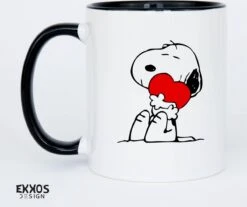 Snoopy Cute Mok - Snoopy Producten - Vrouwen Cadeautje - Valentijn Cadeautjes Voor Haar - Verjaardag Cadeau Man - Valentijn Cadeu Man - Mokken - Theeglazen - Koffiekopjes -Skimask 1200x1004 1