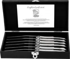 Laguiole Style De Vie Steakmessen Luxury Line - 6-delig - RVS -Skimask 1200x1005 1